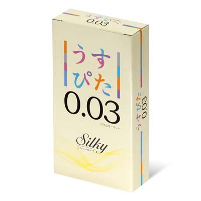 Usu-Pita Silky 0.03 12 片裝 乳膠安全套-thumb