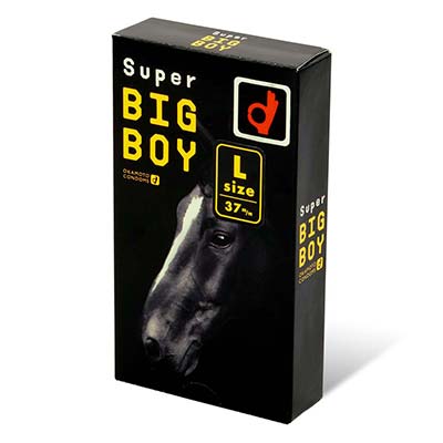 Super Big Boy 58mm (日本版) 12 片装 乳胶安全套-thumb