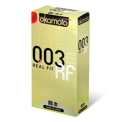 Okamoto 0.03 Real Fit 10's Pack Latex Condom-thumb