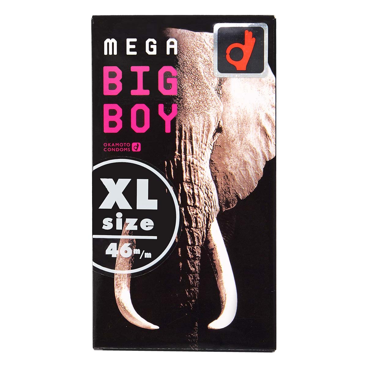 Mega Big Boy 72/60mm (日本版) 12 片装 乳胶安全套-p_2
