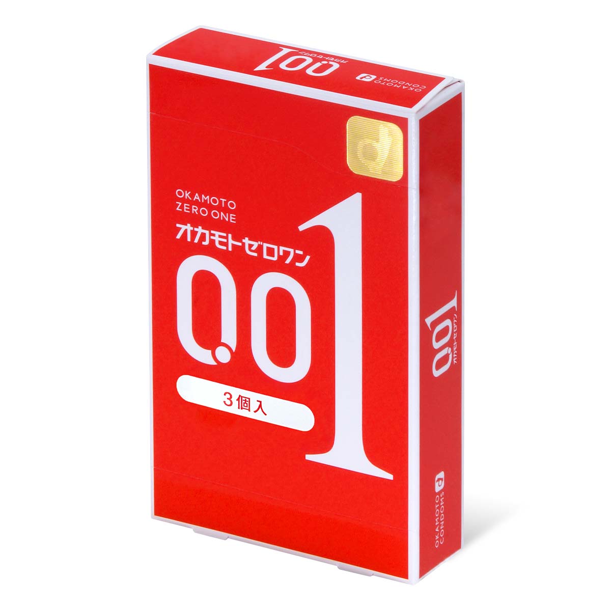 Okamoto 0.01 3's Pack PU Condom-p_1
