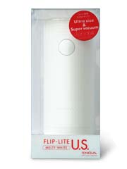 TENGA Flip-Lite U.S. (Melty White) - 包装破损-p_1