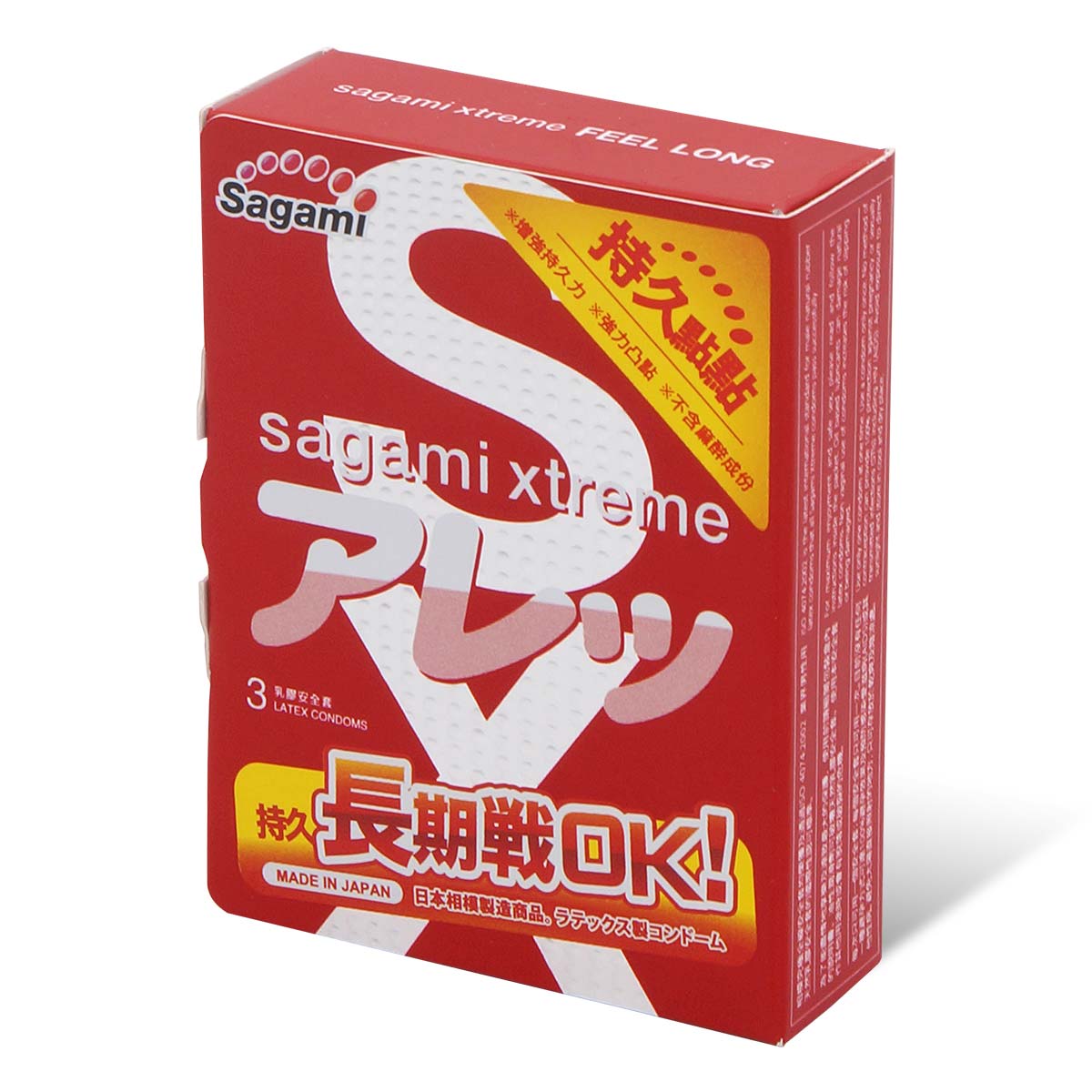 Sagami Xtreme Feel Long 3's Pack Latex Condom-p_1