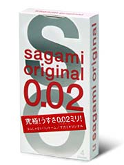 Sagami Original 0.02 4's Pack PU Condom-p_1