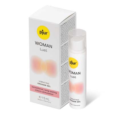 pjur WOMAN Lust Vibrating Orgasm Gel 15ml Water-based Lubricant-thumb