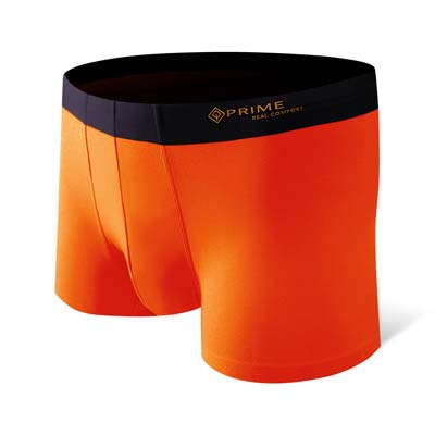 Prime Boxers Men's Briefs (Orange) (XL Size)