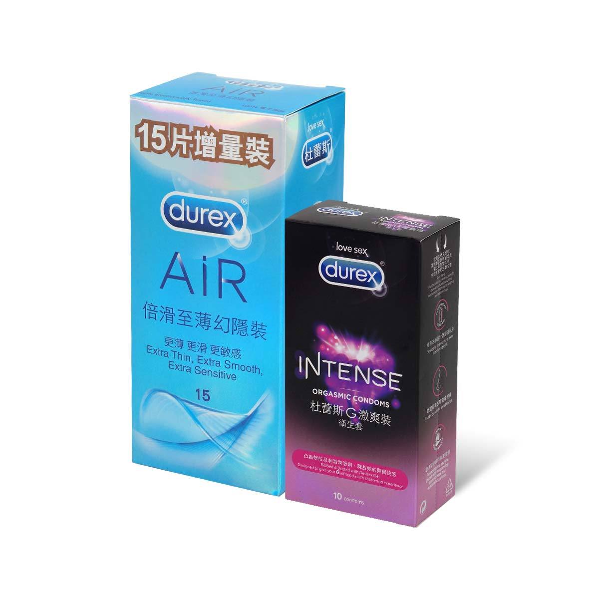 Durex Intense Air Smooth Combo Set 25 pieces condom-p_1