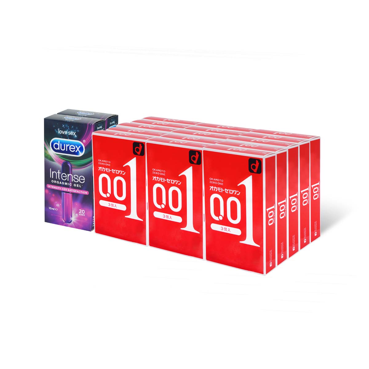 Okamoto 0.01 Intense Combo Set 45 pieces condom-p_1