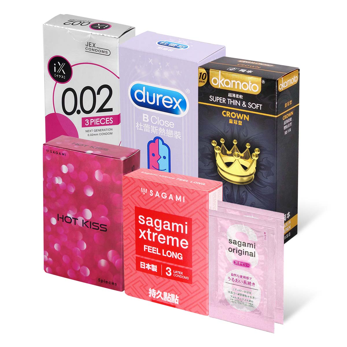 Sampson Recommended Value Type Combo Set 33 pieces condom-p_1