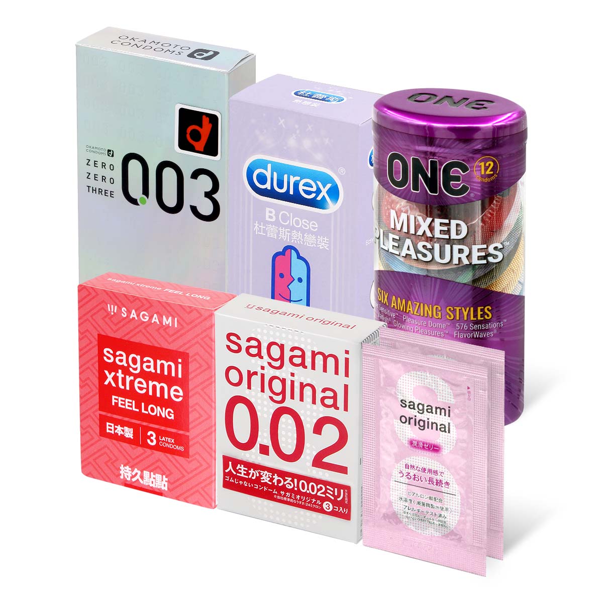 Sampson Recommended Value Type Combo Set 42 pieces condom-p_1