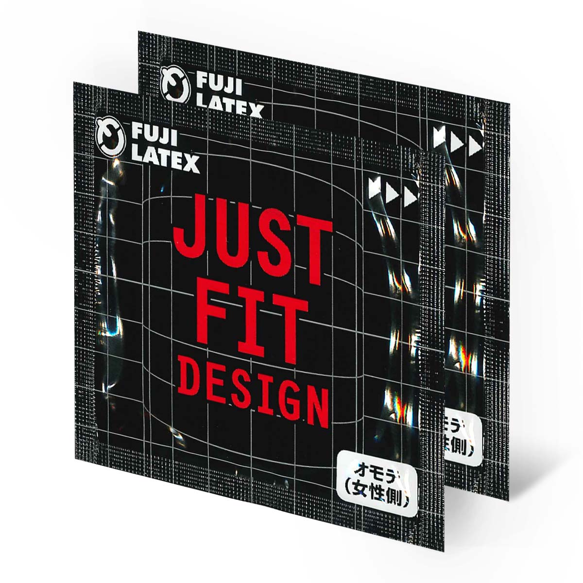 Just Fit - 超级大码装 66/56mm 2 片散装 乳胶安全套-p_1