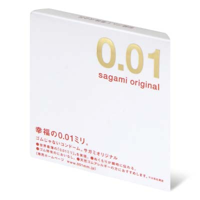 Sagami Original 0.01 1's Pack PU Condom-thumb