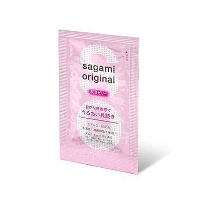 Sagami Original Lubricating Gel 3g (sachet) 1 piece Water-based Lubricant-thumb