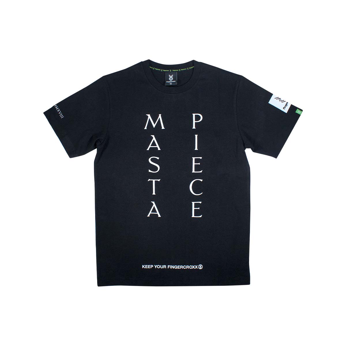 MastaMic MASTAPIECE x Fingercroxx T-Shirt (Black)-p_2