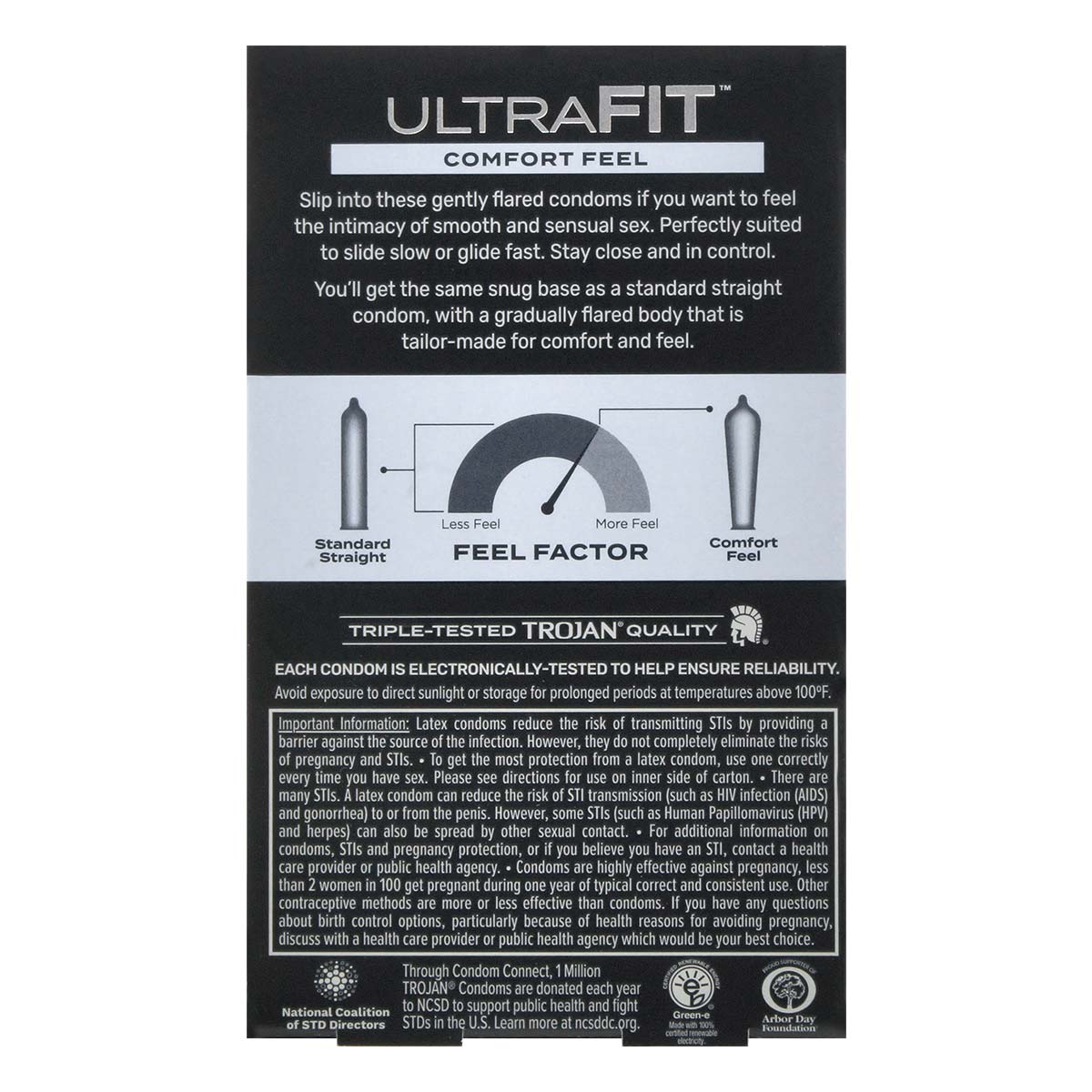 Trojan Ultra Fit Comfort Feel 10's Pack Latex Condom-p_3