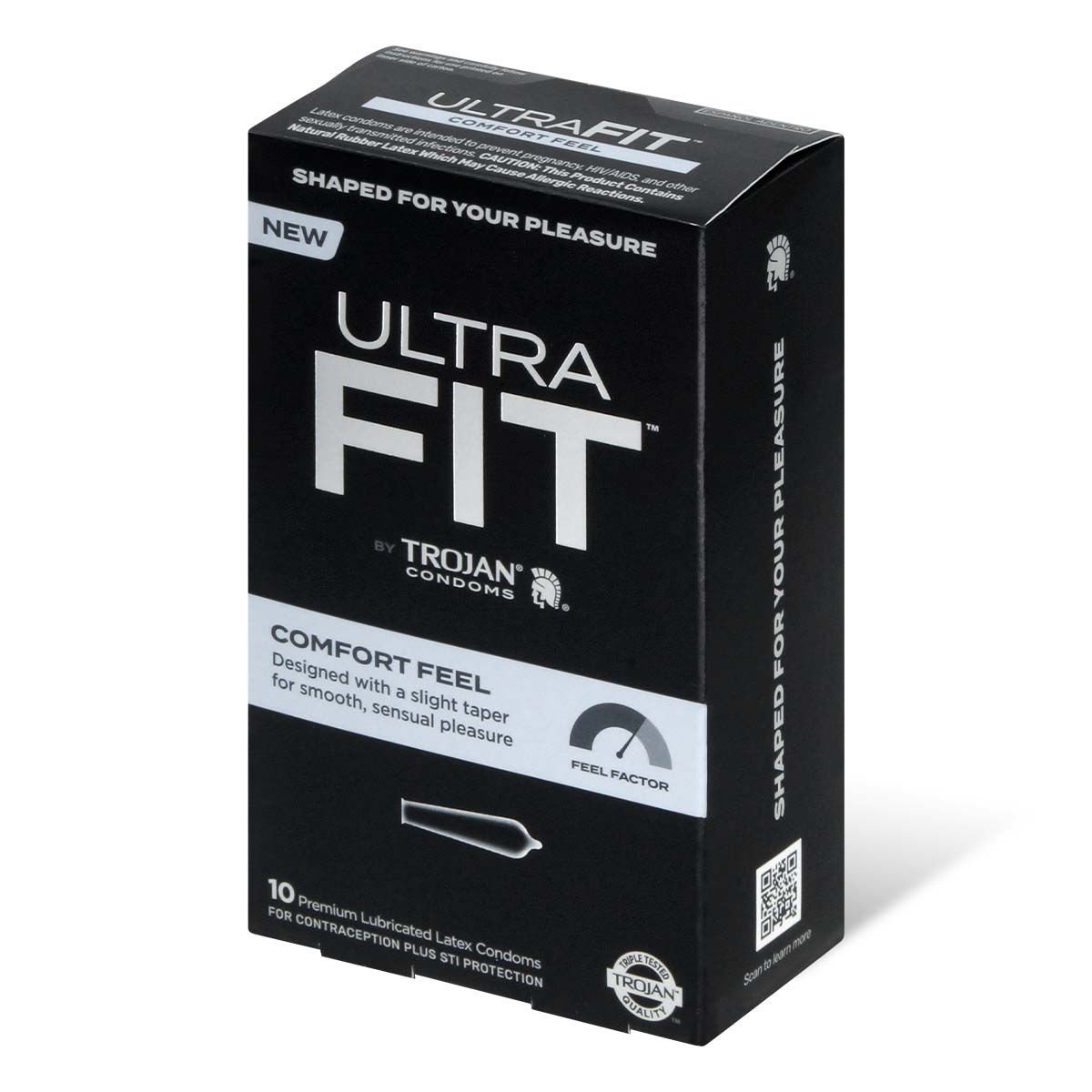 Trojan 戰神 Ultra Fit Comfort Feel 10 片裝 乳膠安全套-p_1