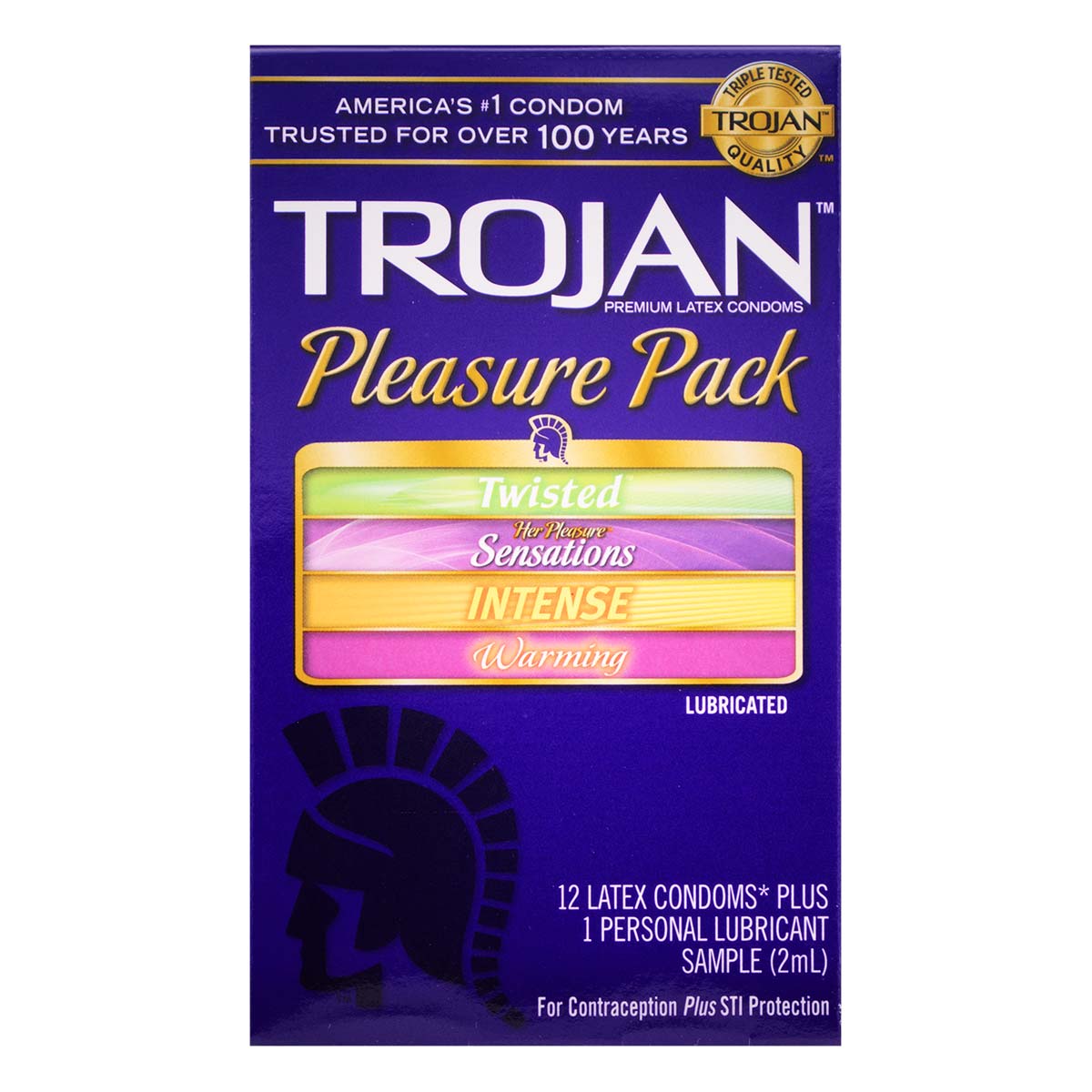 Trojan 战神 乐趣捆包 12 片装 乳胶安全套-p_2