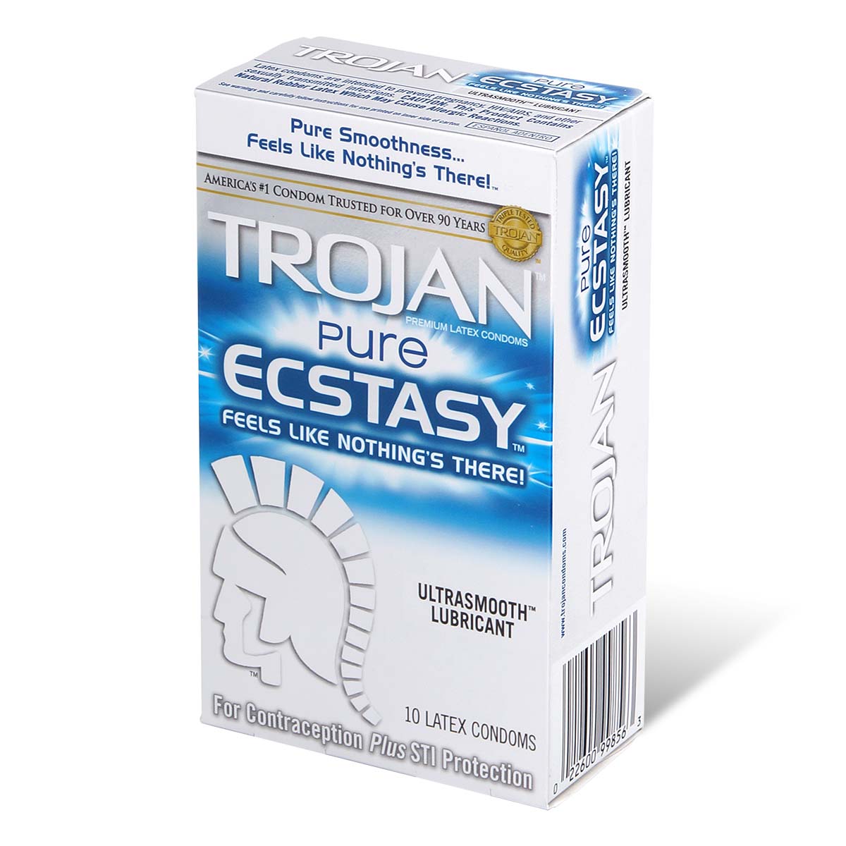 Trojan Pure Ecstasy 70/51mm 10's Pack Latex Condom-p_1