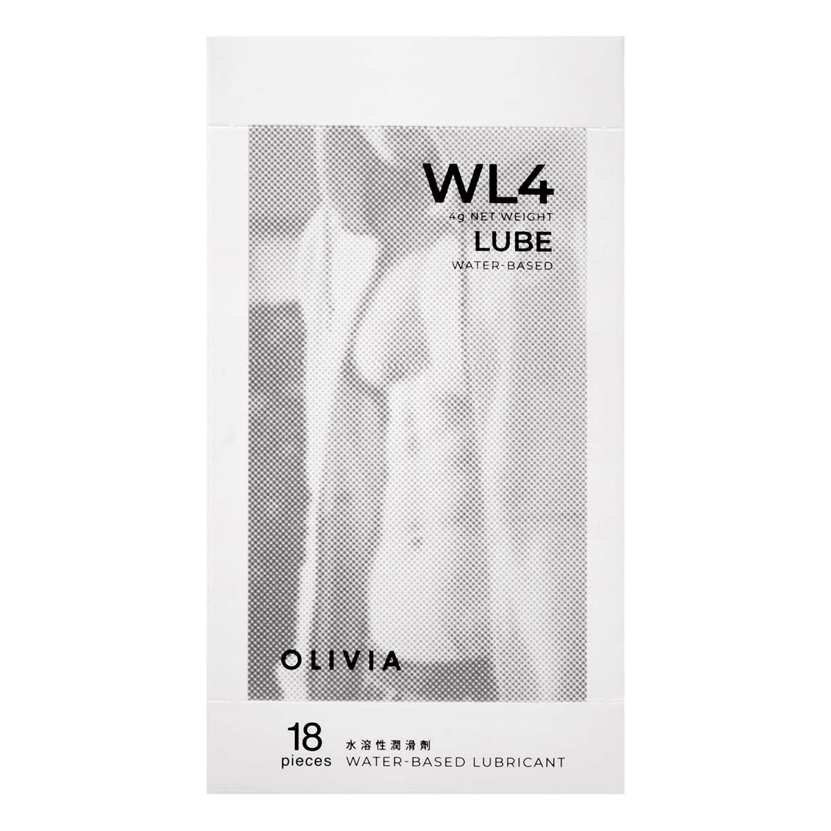 Olivia The Inner Man  4g (sachet) 18 pieces Water-based Lubricant-p_2