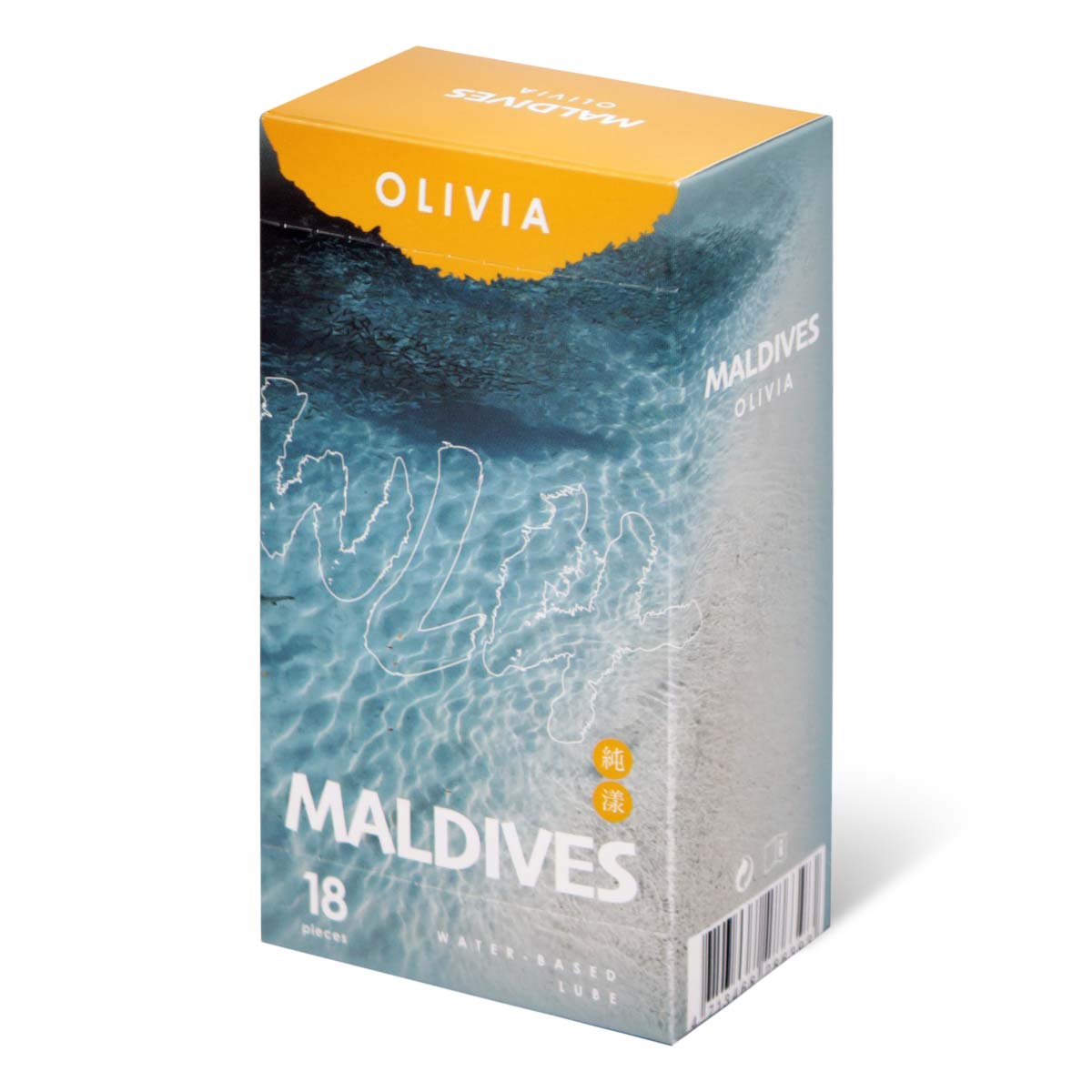 Olivia Maldives Hydro 4g (sachet) 18 pieces Water-based Lubricant-p_1