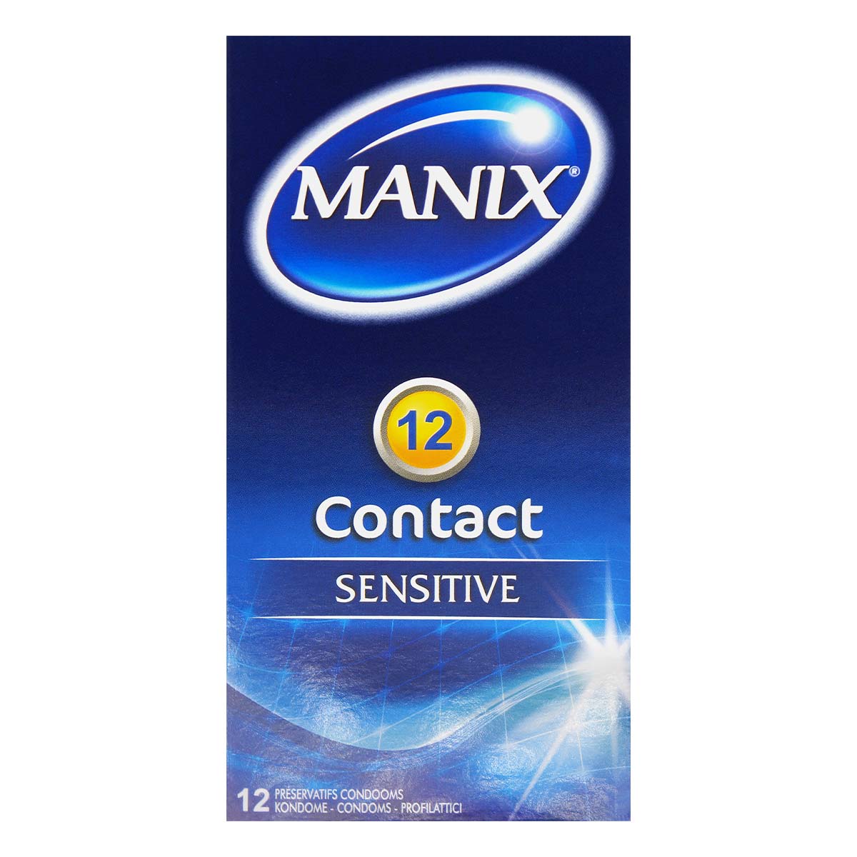 Manix Contact Sensitive 12's Pack Latex Condom-p_2
