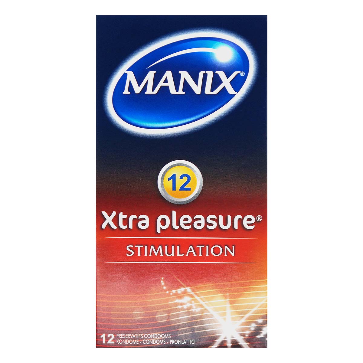 Manix Xtra Pleasure 12's Pack Latex Condom-p_2