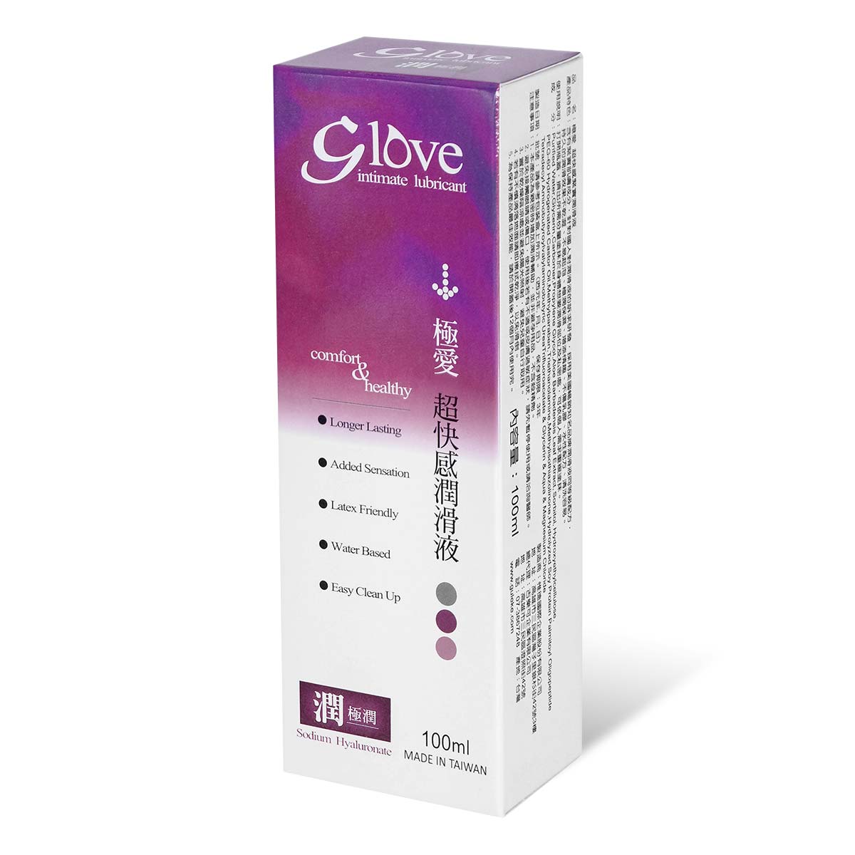 G Love intimate lubricant [Sodium Hyaluronate] 100ml Water-based Lubricant-thumb_1