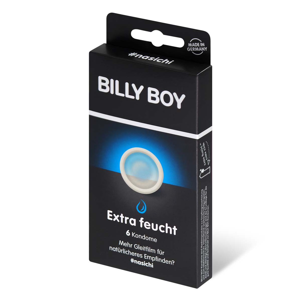 ビリー・ボーイ (Billy Boy) エキストラ ウェット ラテックスコンドーム 6個入-p_1