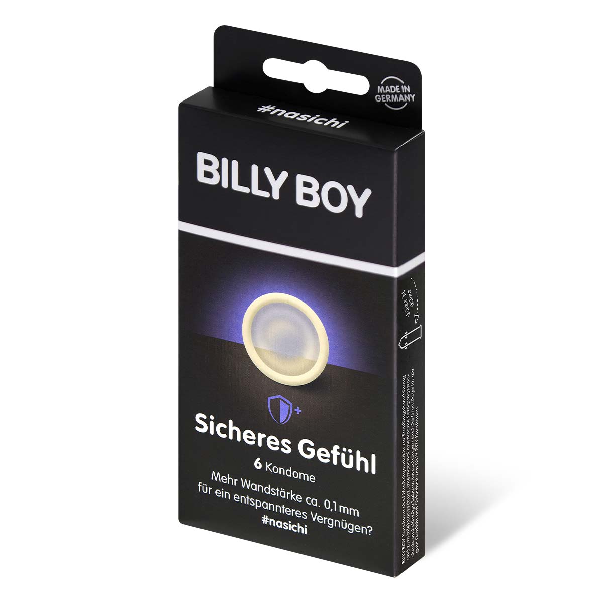 ビリー・ボーイ (Billy Boy) フィール セイブ ラテックスコンドーム 6個入-p_1