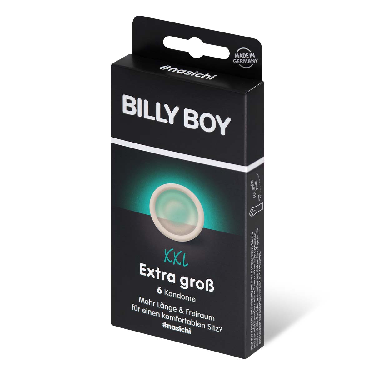 ビリー・ボーイ (Billy Boy) エキストラ ラージ ラテックスコンドーム 6個入-p_1