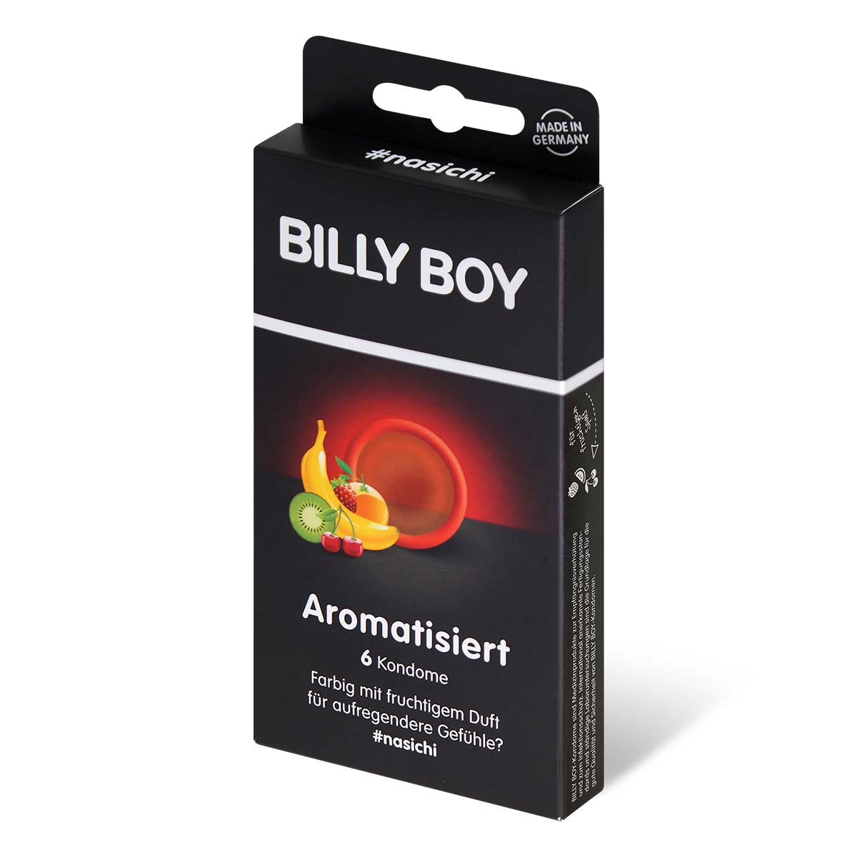 BILLY BOY 芳香水果 6 片装 乳胶安全套-p_1