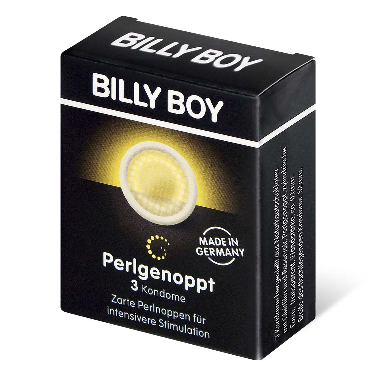 BILLY BOY 凸点 3 片装乳胶安全套-p_1