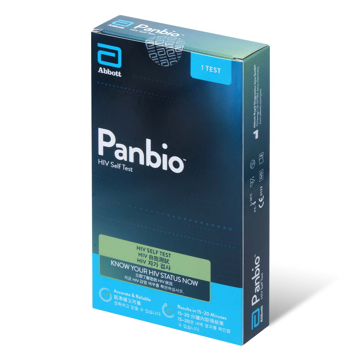美國雅培 PANBIO 愛滋病病毒 (HIV) 快速自我檢驗器-p_1