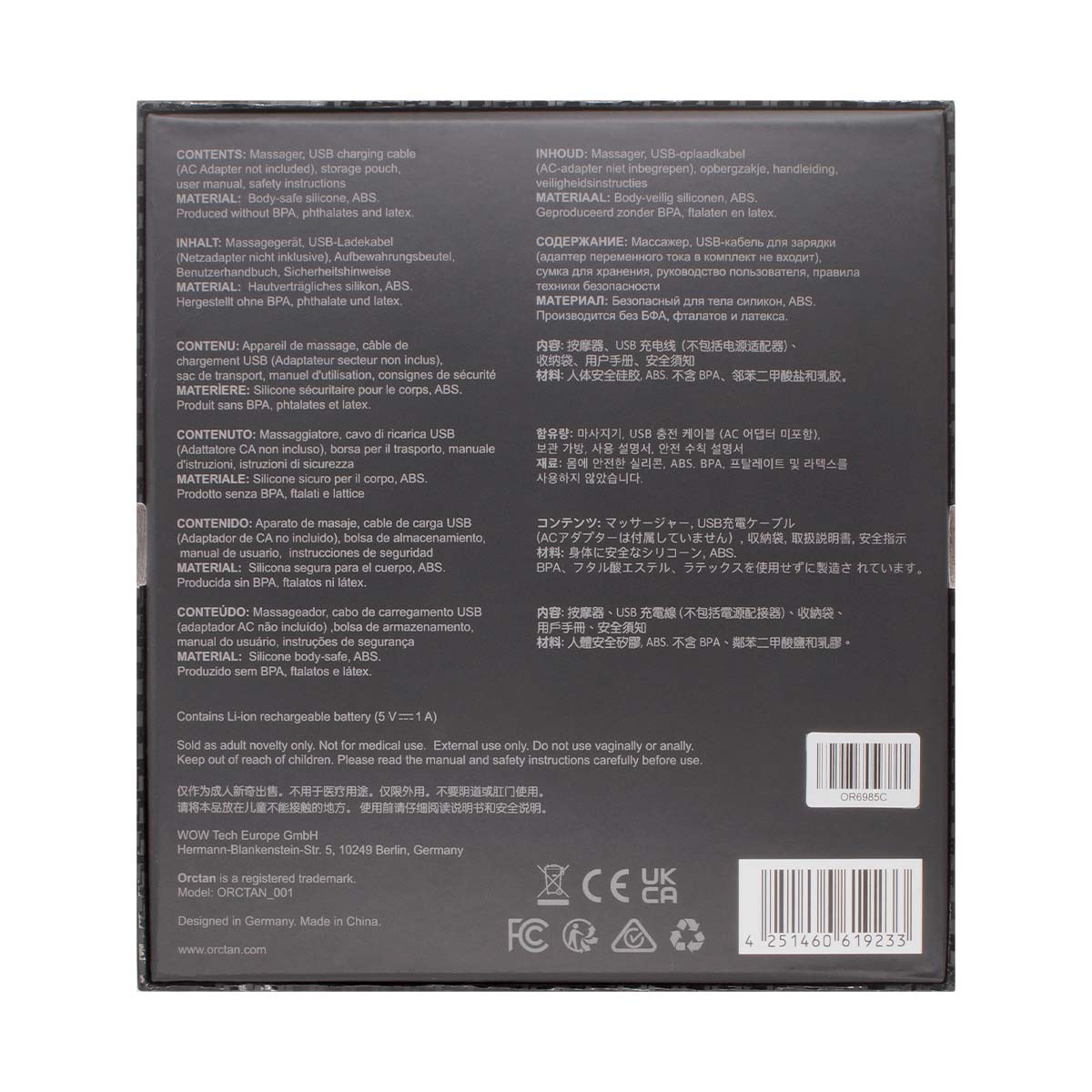 Orctan Men's Simulation Massager-p_3