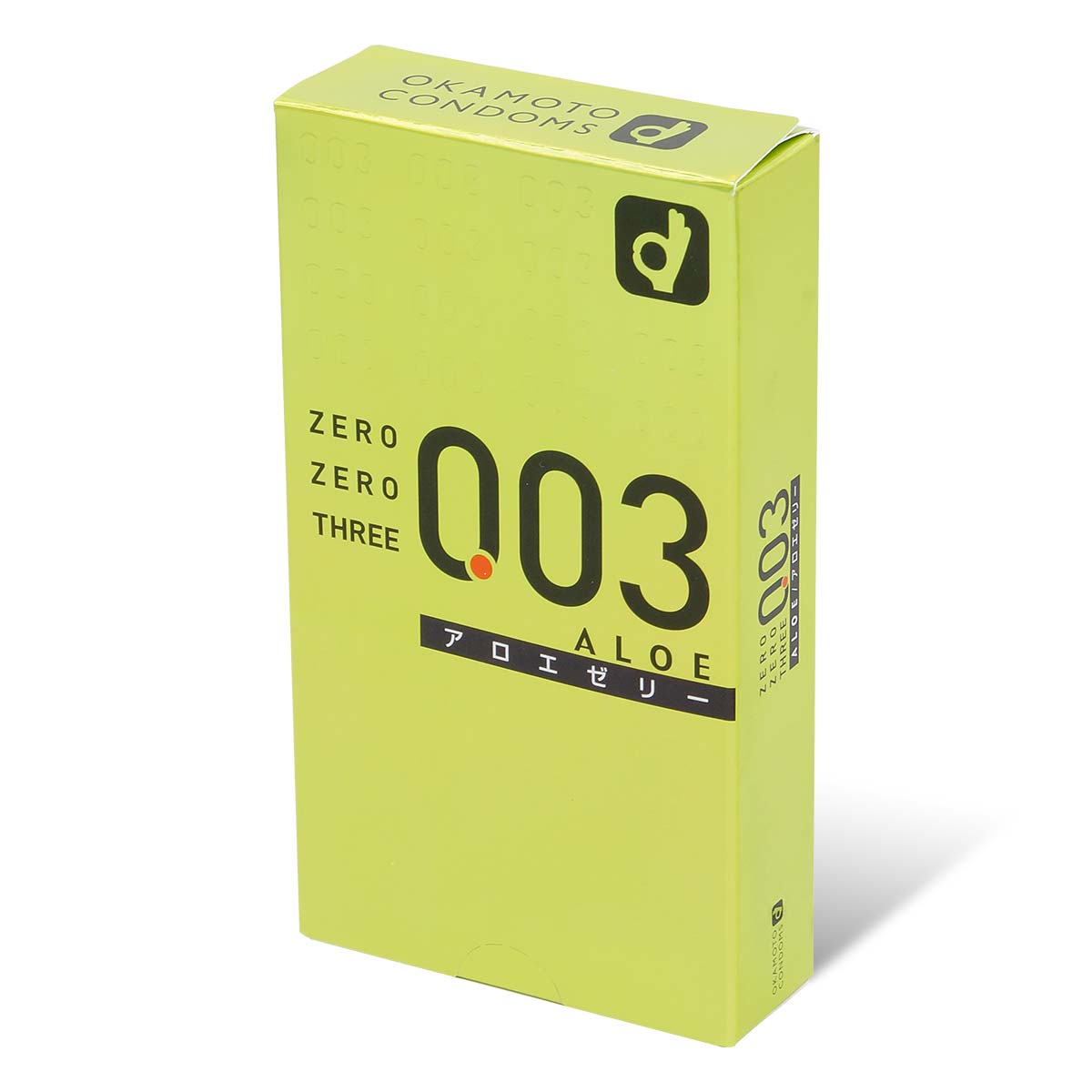 Zero Zero Three 0.03 Aloe (Japan Edition) 10's Pack Latex Condom-p_1