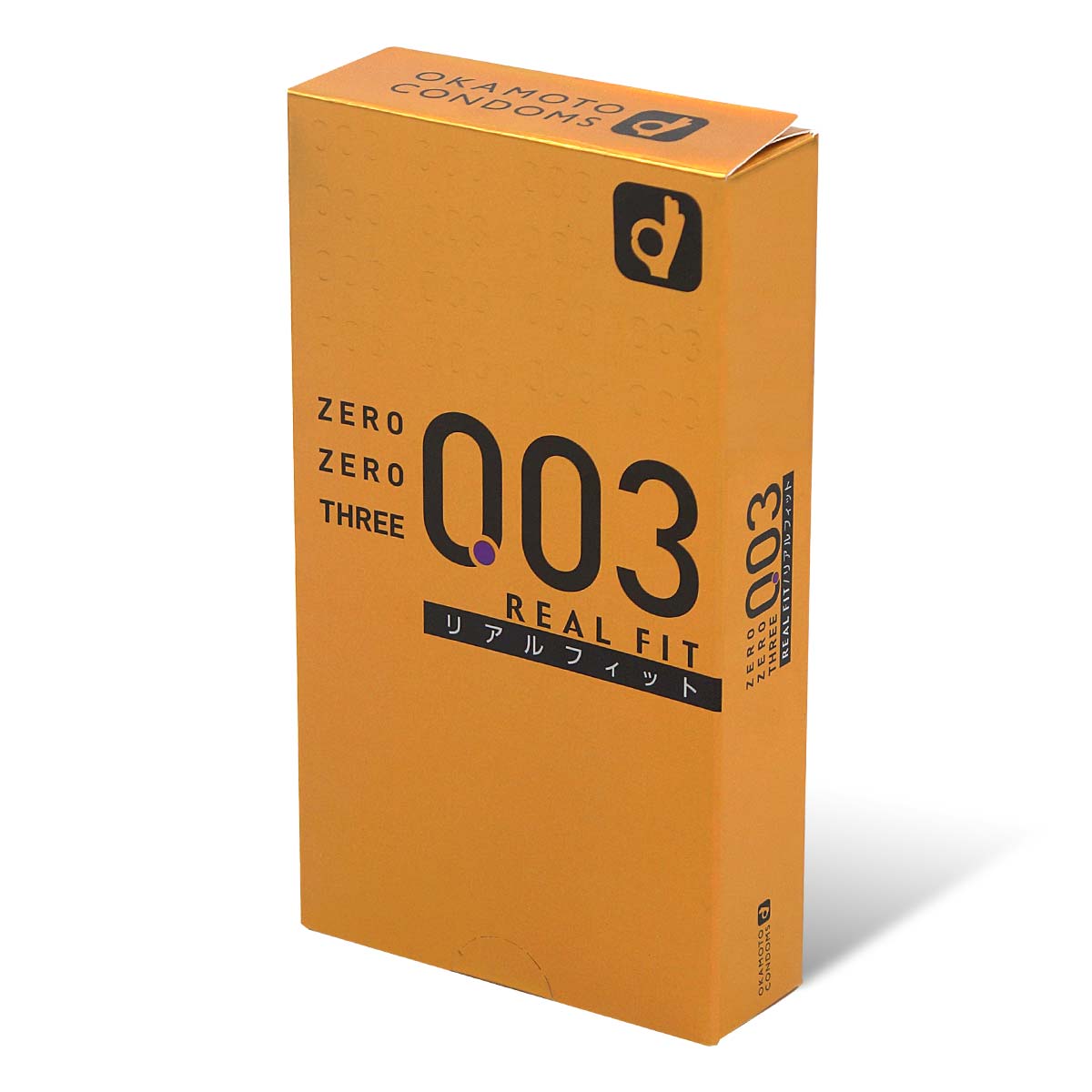 Zero Zero Three 0.03 Real Fit (Japan Edition) 10's Pack Latex Condom-p_1