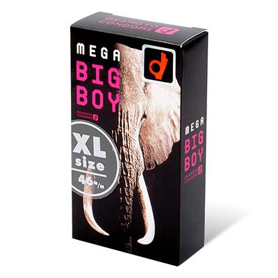 Mega Big Boy 72/60mm (Japan Edition) 12's Pack Latex Condom-thumb