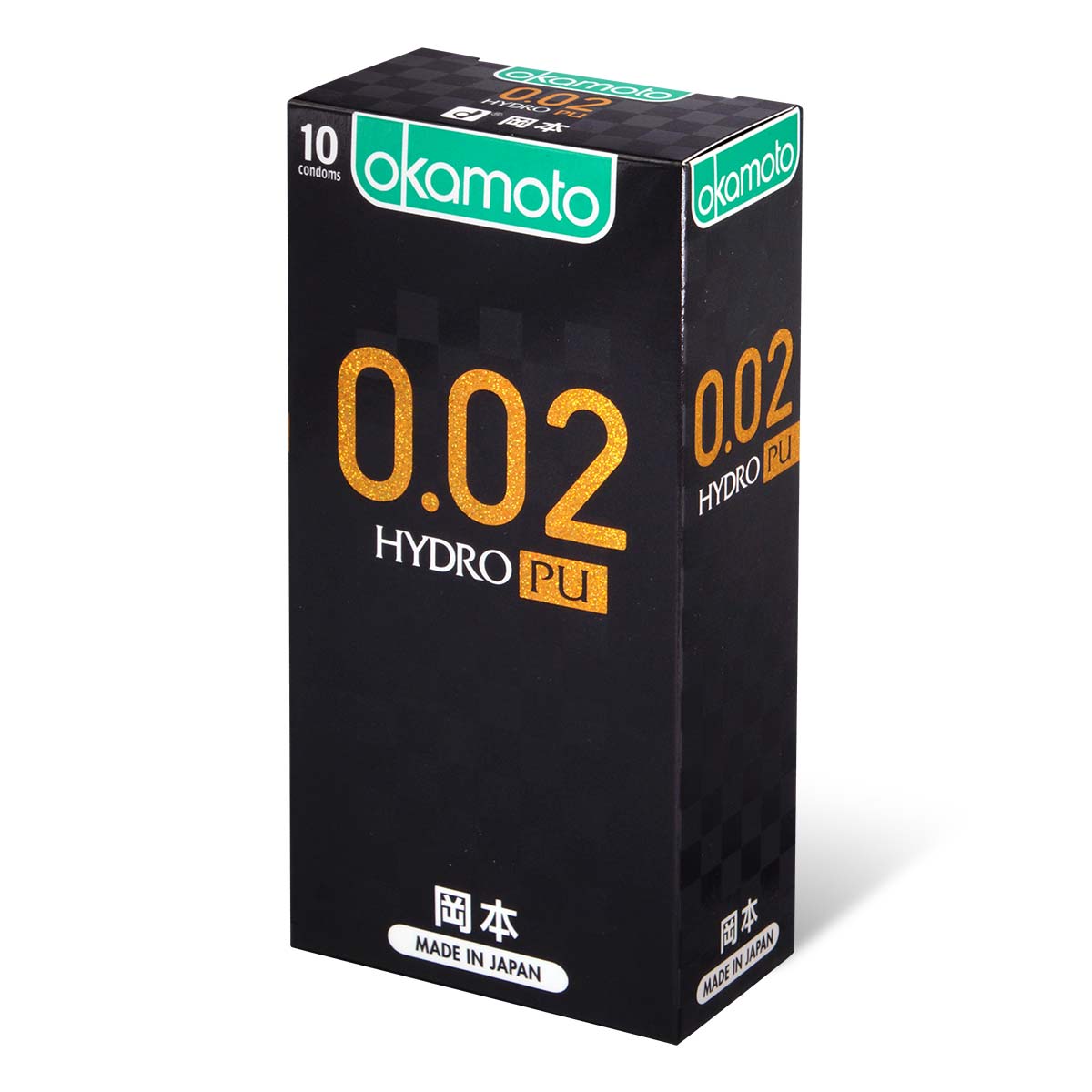 Okamoto 0.02 Hydro Polyurethane 10's Pack PU Condom-thumb_1