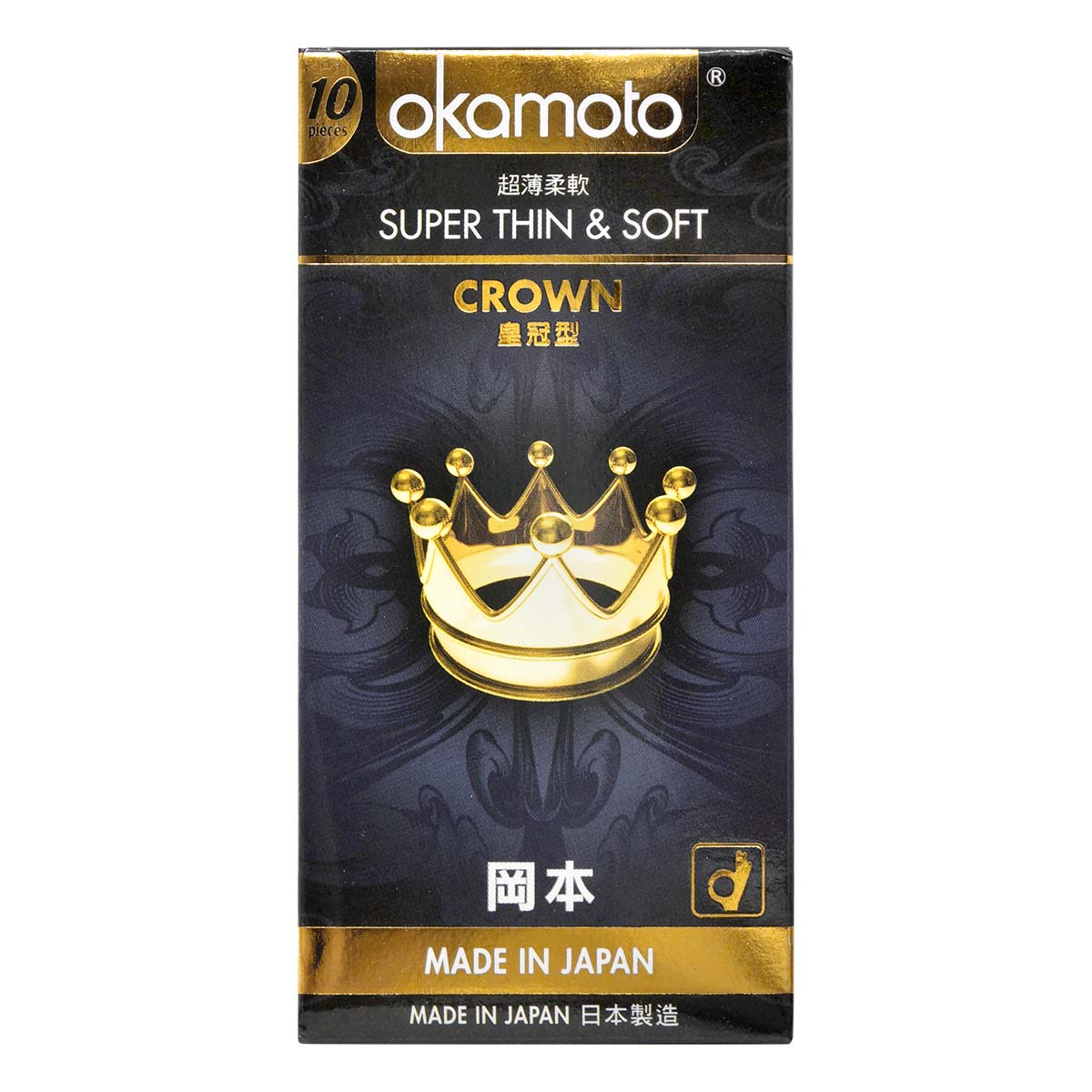 Okamoto Crown 10's Pack Latex Condom-p_2