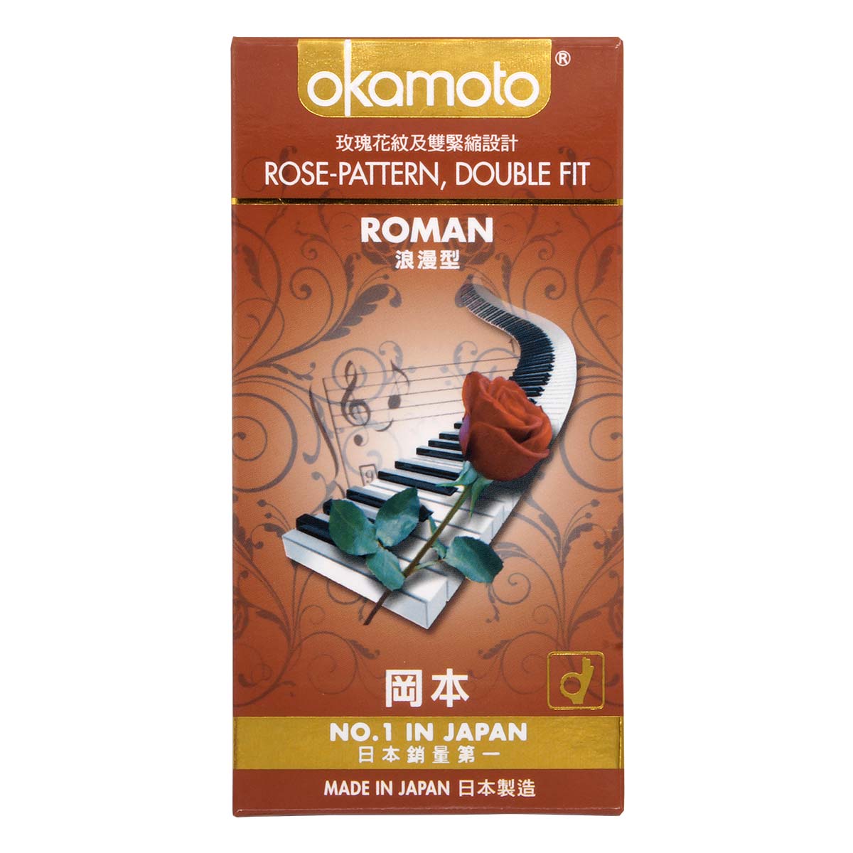 Okamoto Roman 10's Pack Latex Condom-thumb_2