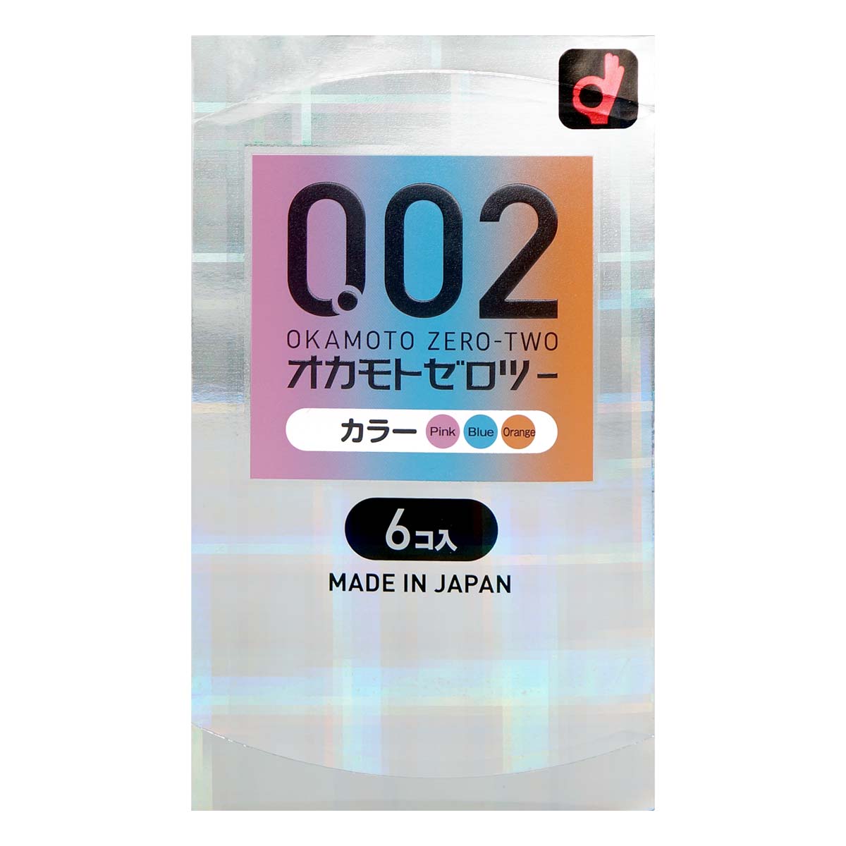 Okamoto Unified Thinness 0.02 3-colors (Japan Edition) 6's Pack PU Condom-p_2