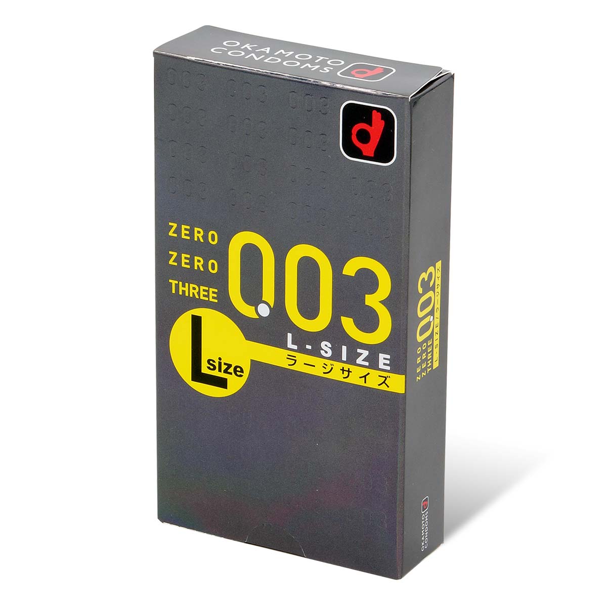 Zero Zero Three 0.03 L-size (Japan Edition) 58mm 10's Pack Latex Condom-p_1
