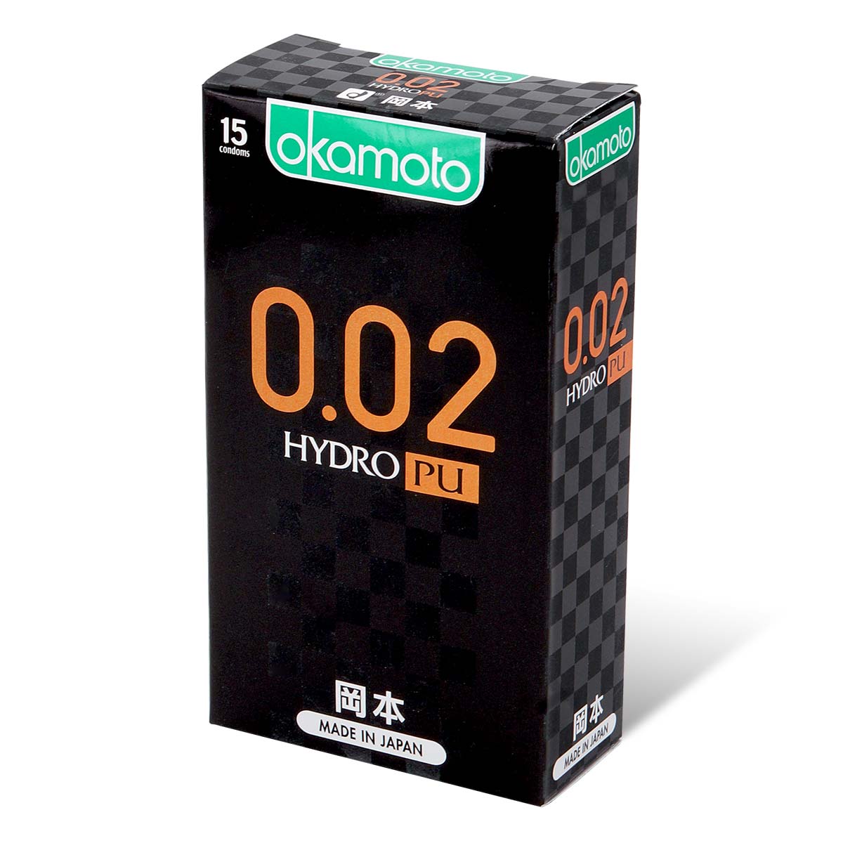 Okamoto 0.02 Hydro Polyurethane 15's Pack PU Condom-p_1