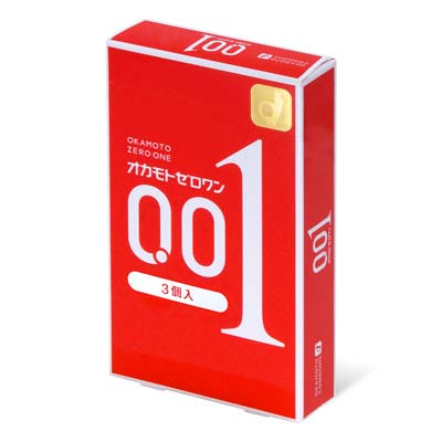 Okamoto 0.01 3's Pack PU Condom-thumb