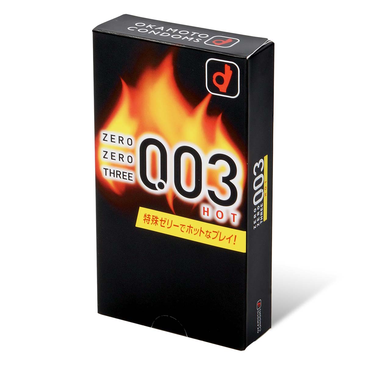 Zero Zero Three 0.03 Hot (Japan Edition) 10's Pack Latex Condom (Short Expiry)-p_1