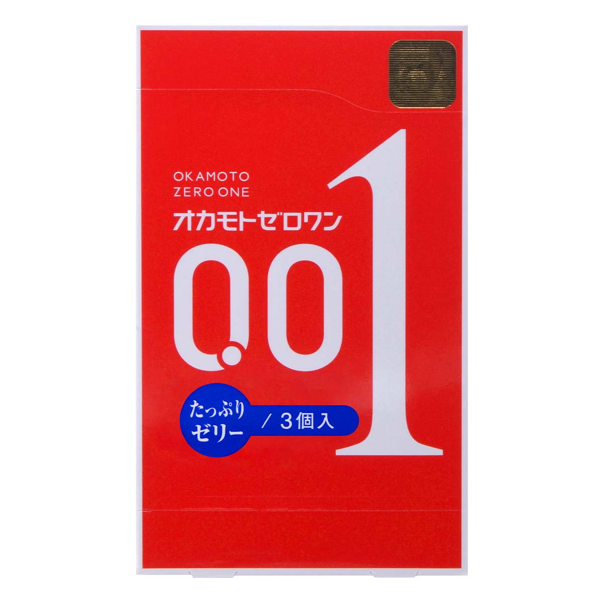 Okamoto 0.01 Plenty of Jelly 3's Pack PU Condom-p_2