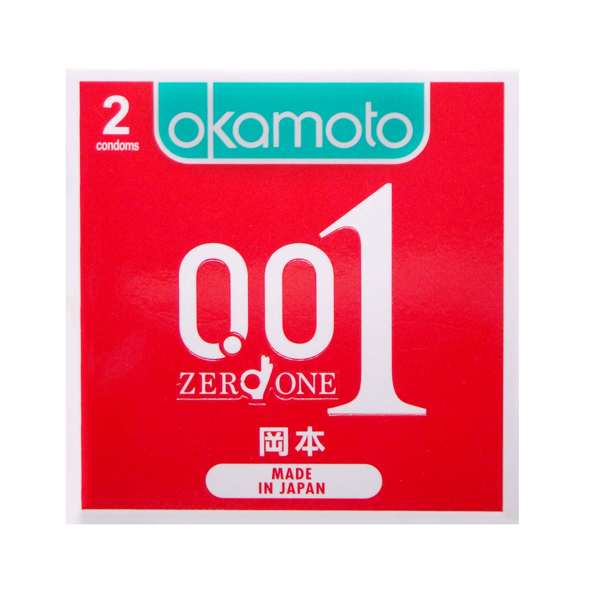 Okamoto 0.01 Hydro Polyurethane 2's Pack PU Condom-p_2
