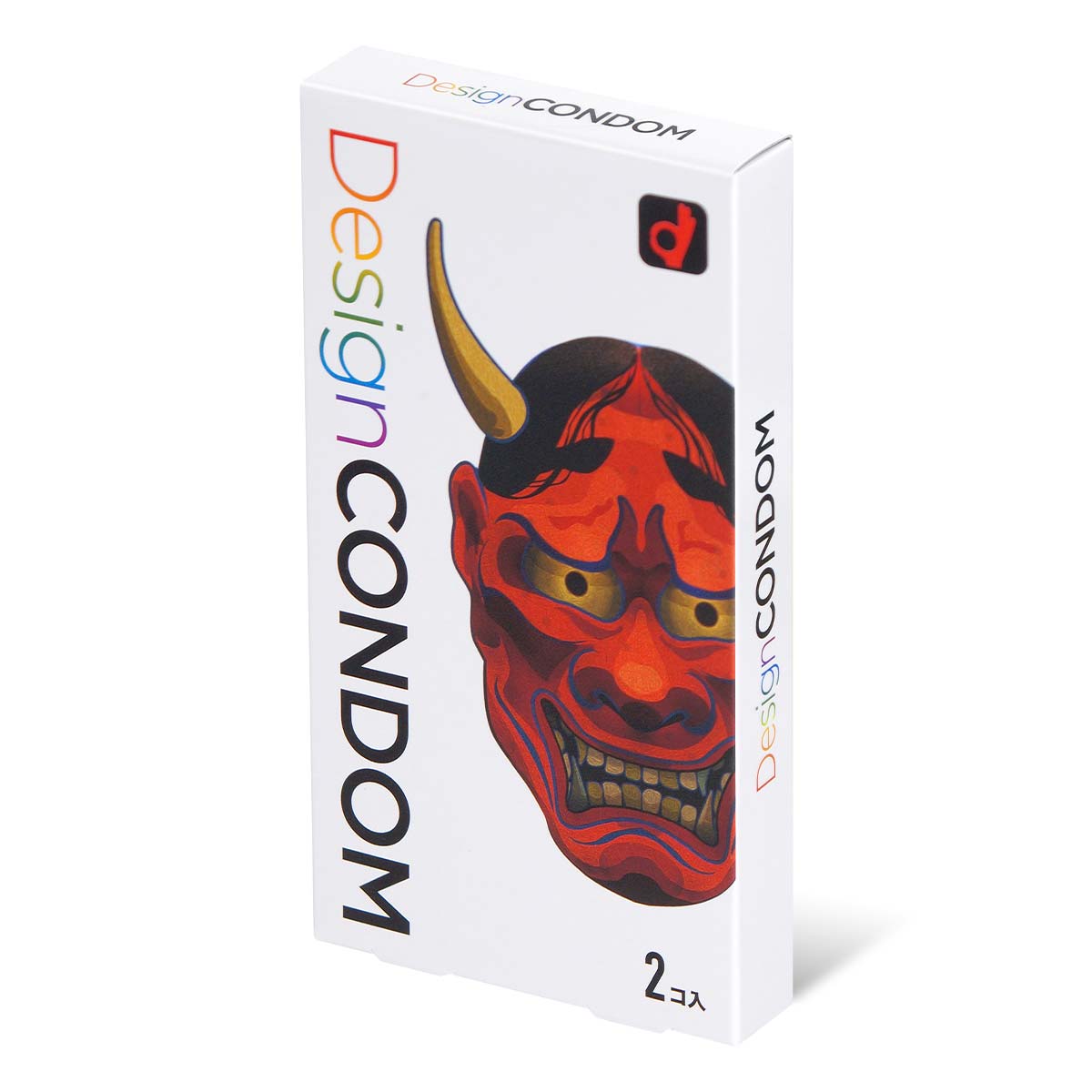 岡本 般若 Design Condom (日本版) 2 片 乳膠安全套-p_1