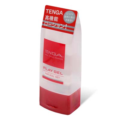 TENGA PLAY GEL NATURAL WET 160ml 水基润滑剂-thumb