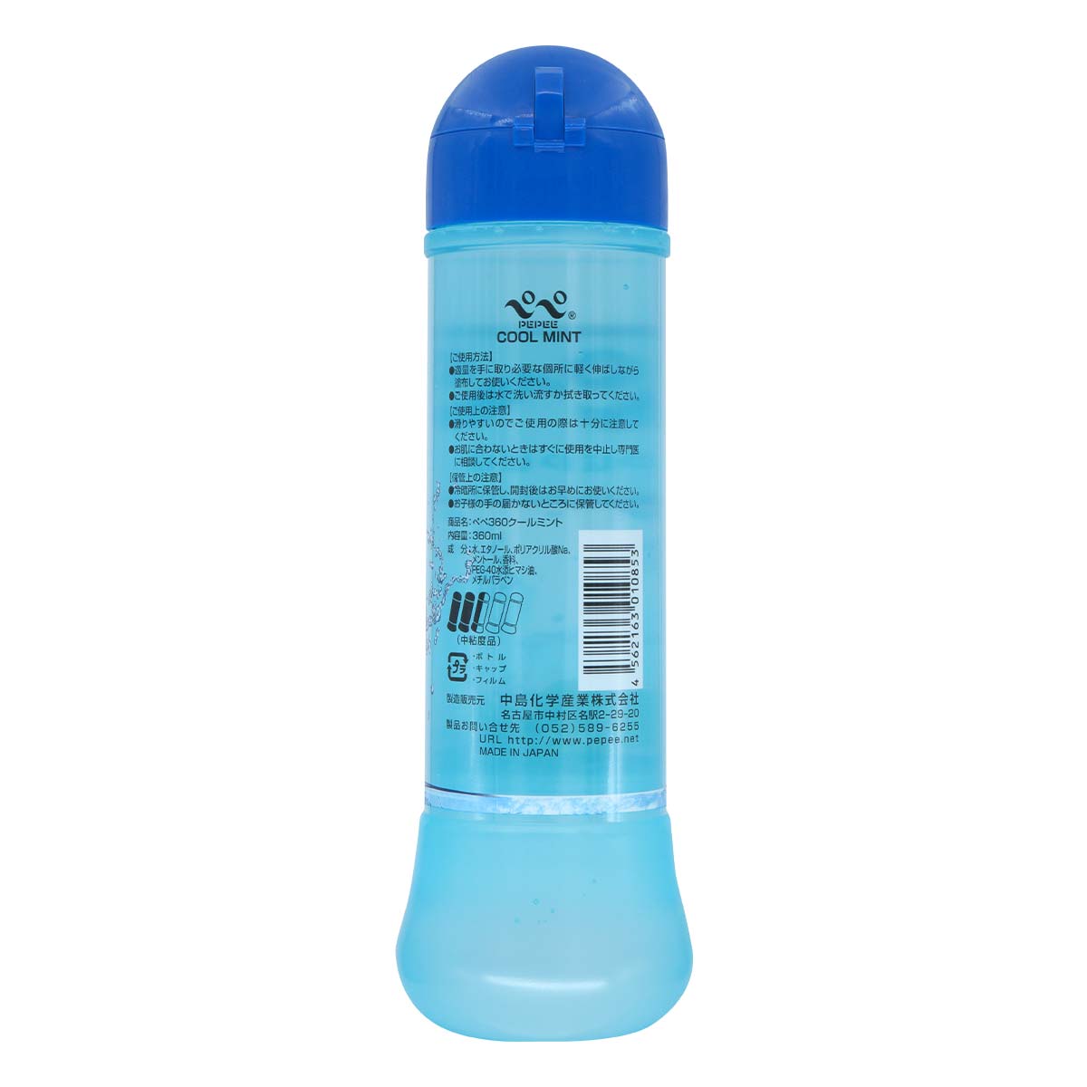 PEPEE 360 Cool Mint 360ml 水性润滑剂-p_3
